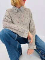 Chemise Motif Petits Cœurs – Chic, Douce & 100% Féminine