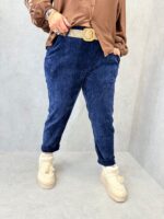 Pantalon velours avec ceinture – Grande Taille  🇮🇹 – Image 7