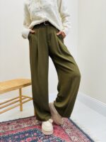 Pantalon Droit avec ceinture intégrée – Image 8