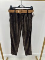 Pantalon velours avec ceinture – Grande Taille  🇮🇹 – Image 3