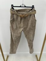 Pantalon velours avec ceinture – Grande Taille  🇮🇹 – Image 6