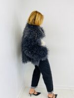 Manteau Fausse Fourrure bouclée – Image 9