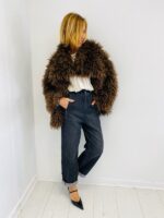 Manteau Fausse Fourrure bouclée – Image 4