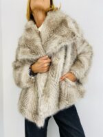 Veste Fausse Fourrure élégante