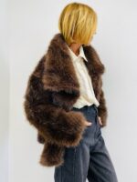 Veste Fausse Fourrure élégante – Image 7
