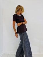 Top en Maille avec Col orné de strass – Image 6