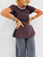 Top en Maille avec Col orné de strass – Image 7