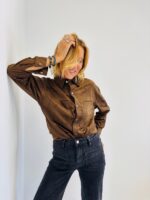 Chemise en Suédine
