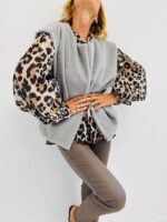 Gilet Sans Manches Chic et polyvalent – Image 3