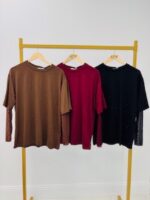 T-shirt Manches Transparentes strass – Image 2