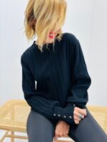 Pull en Maille Viscose avec détails boutonnés – Image 7
