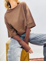 T-shirt Manches Transparentes strass – Image 5
