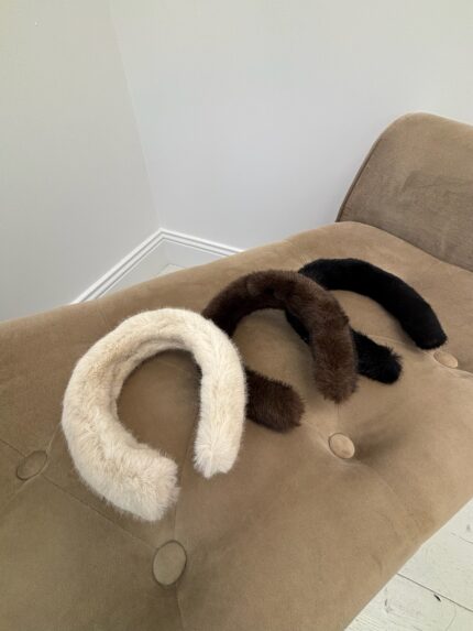 Serre-têtes en fausse fourrure – Touche douce & chic pour l’hiver