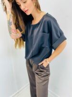 Blouse Satinée à Poche – Image 6