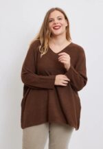 Pull grande taille coupe oversize