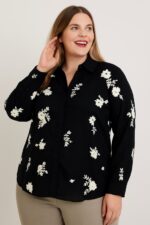 Chemise brodée