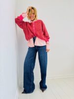 Gilet Rayé avec Boutons dorés – Image 7