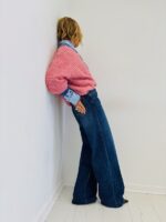 Gilet Rayé avec Boutons dorés – Image 3