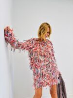 Top Texturé effet franges – Style tendance