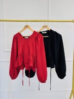 Blouse à manches bouffantes – Image 2