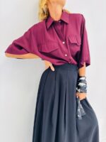 Chemise Manches Courtes en Viscose – coupe moderne et détails utilitaires – Image 15
