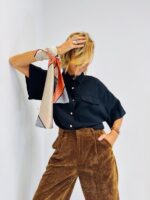 Chemise Manches Courtes en Viscose – coupe moderne et détails utilitaires – Image 8