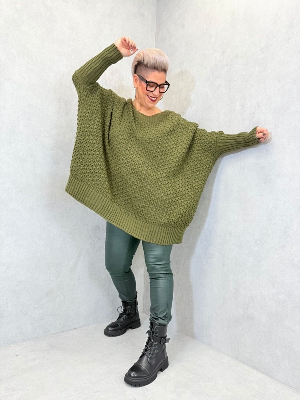 28102025-007 Pull oversize maille nid d’abeille – Image 8