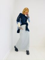 Gilet à Carreaux Géométriques – Image 3