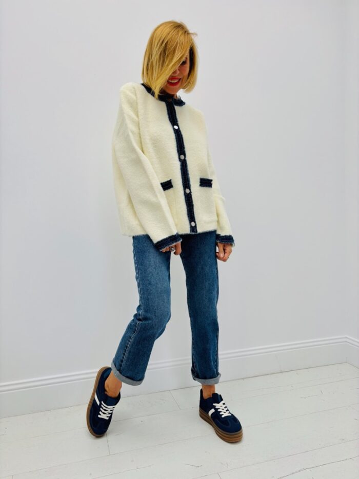 Gilet en Maille bicolore – Image 5