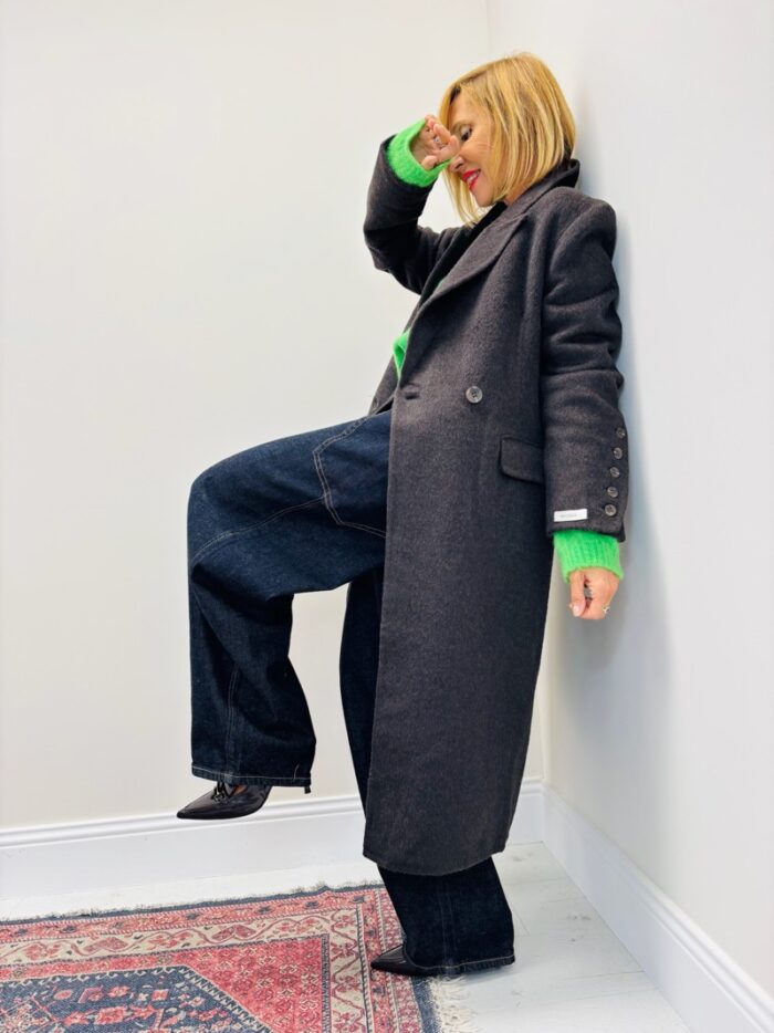 Manteau Long en laine – Image 1
