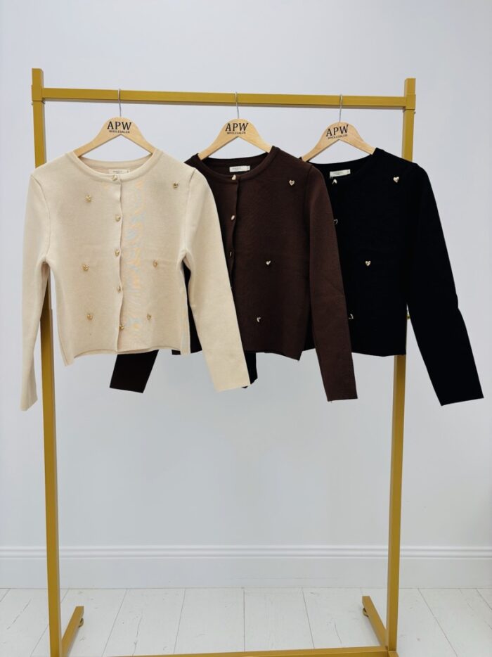 Gilet Détails Cœurs – Image 2