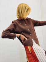 Gilet Détails Cœurs