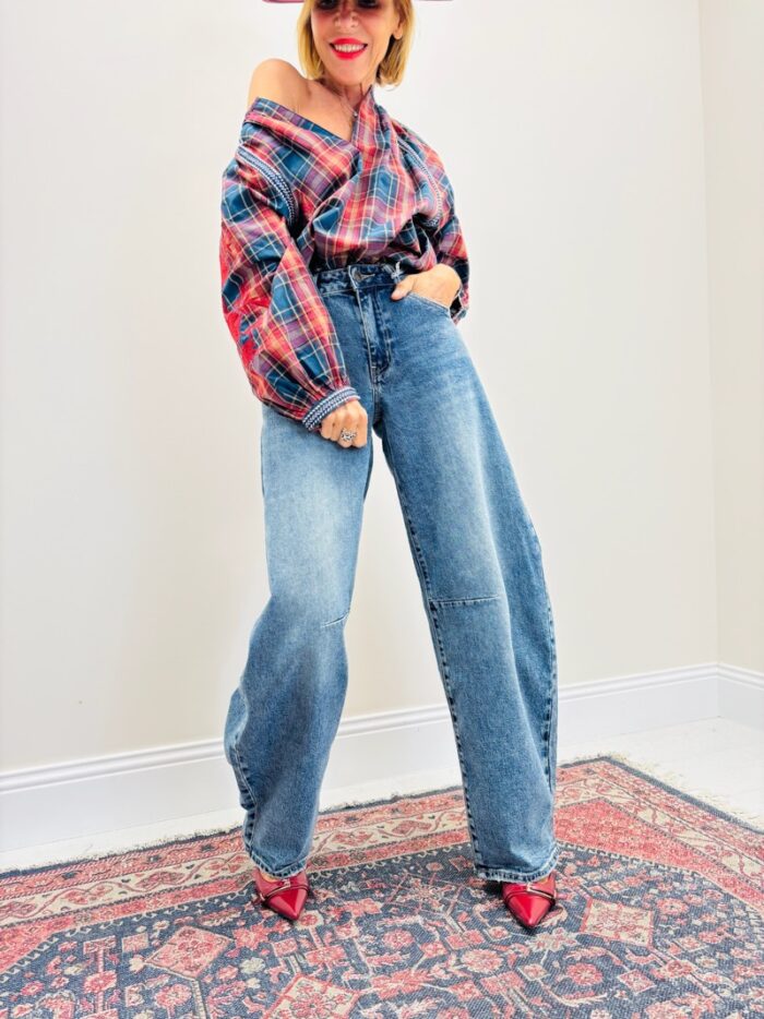 Jean Barrel coupe large – Image 4