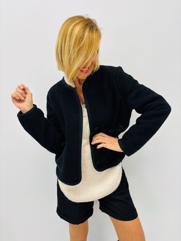 Veste Courte effet moumoute – Image 1