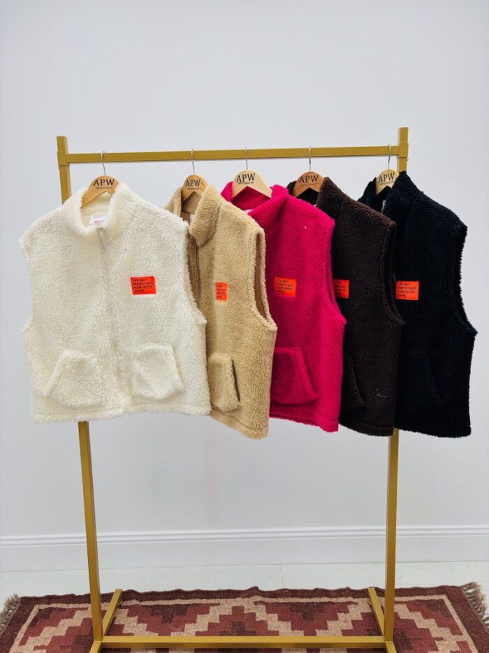 Gilet Sans Manches en moumoute – Image 2