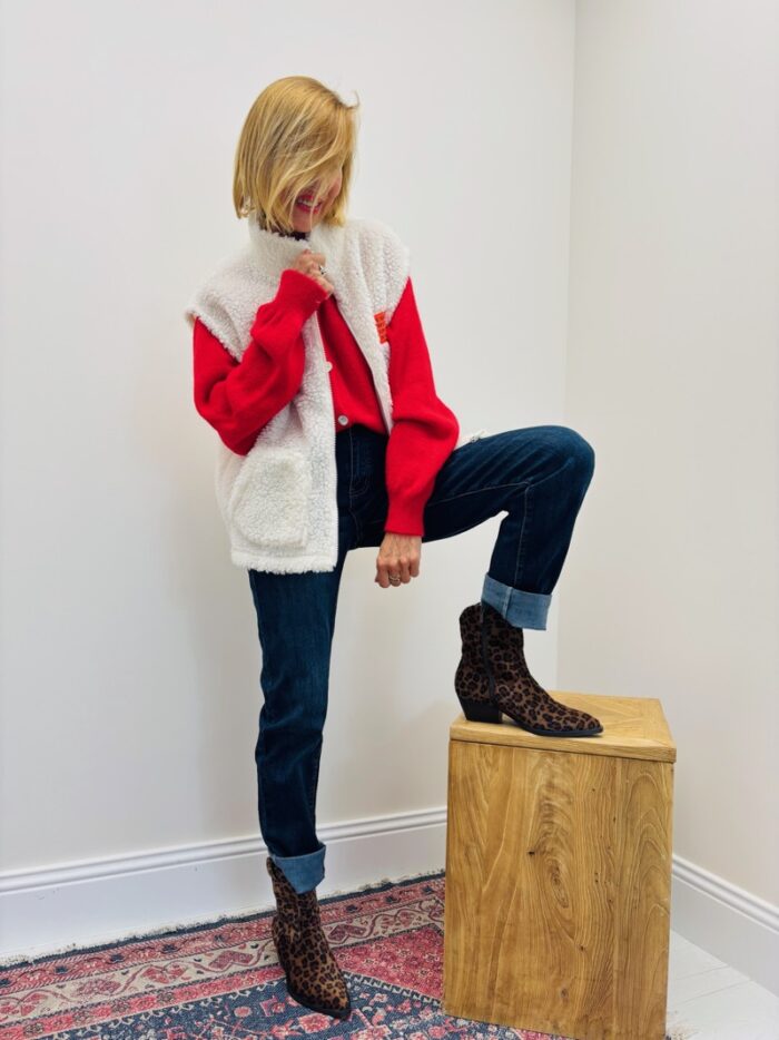 Gilet Sans Manches en moumoute – Image 3