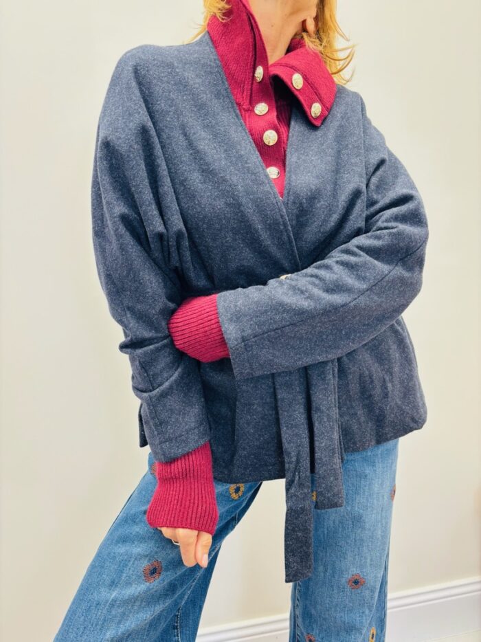 Veste Ceinturée en maille – Image 4