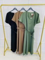 Robe Ceinturée fabrication française – Image 2