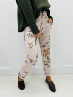Pantalon Jogg imprimé fleuri – Image 3