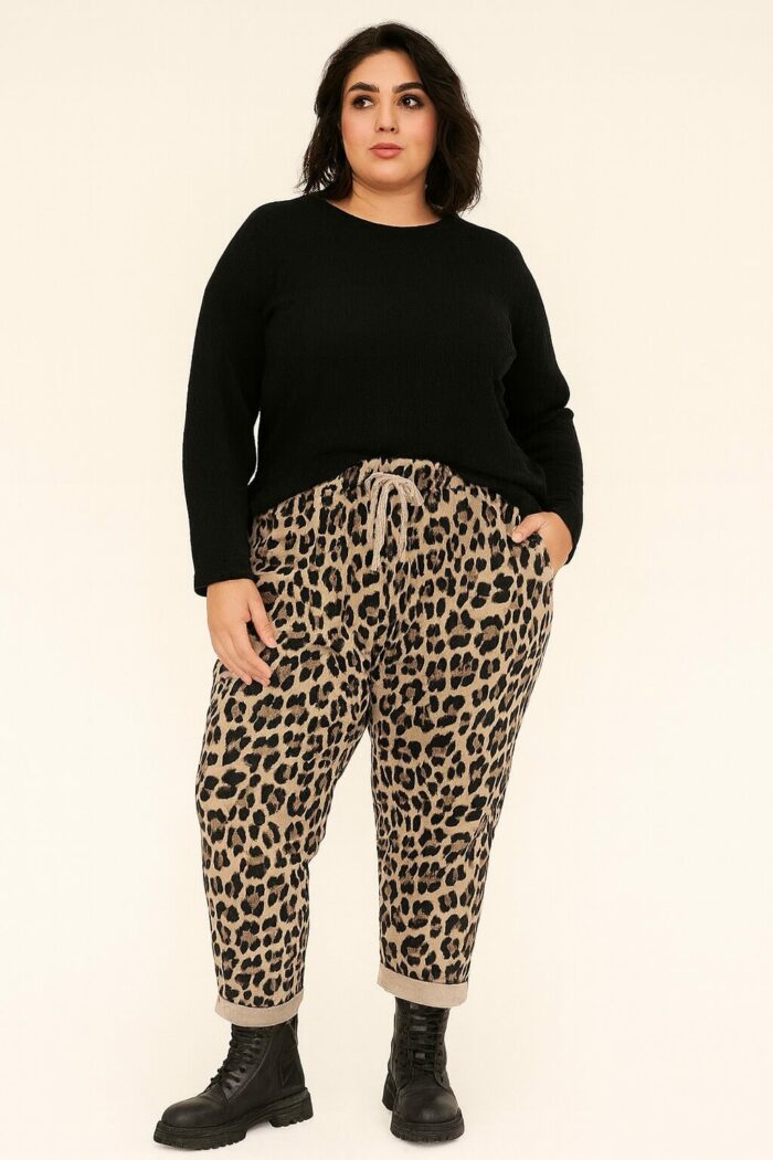 Pantalon jogg imprimée – Image 1