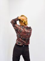 Blouse Imprimée carreaux & bandana – Marque EMA BLUE’S 🇫🇷 – Image 4