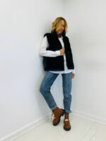 Gilet Sans Manches en fausse fourrure – Image 8