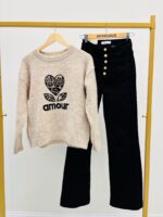 Pull Doux “Amour” – Touche sauvage et romantique – Image 2