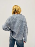 Pull en Mohair à Gros Strass – PEPITA by Gold&Silve – Image 3