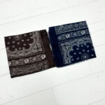 Écharpe imprimé bandana – Douceur laineuse et allure bohème