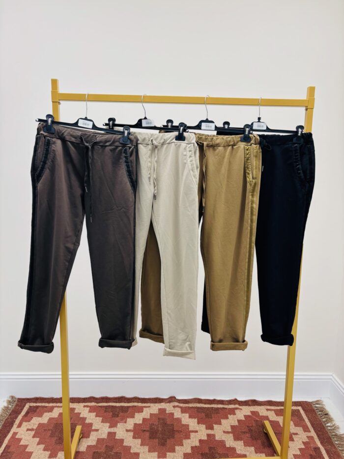 Pantalon Jogg Coton – coupe slim décontractée – Image 2