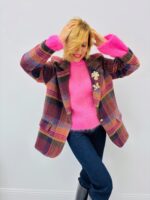 Manteau à Carreaux – Esprit british revisité 🇮🇹