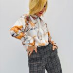 Chemise Imprimée chevaux – Élégance originale signée LM MUMU