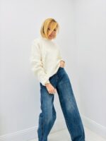 Pull Grosse Maille ajourée – Chaleur et style moderne – Image 3