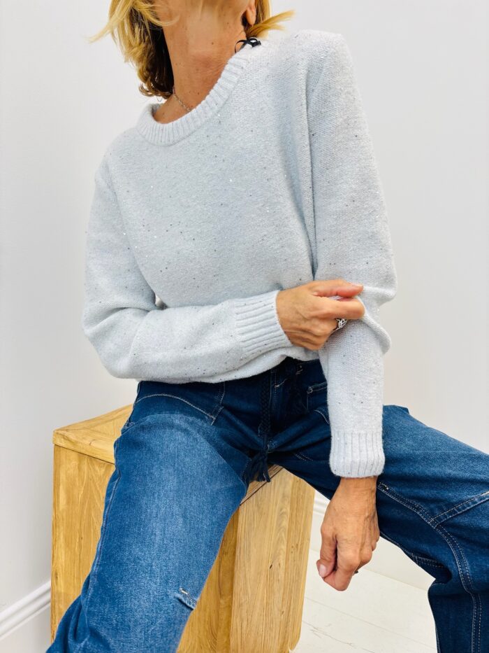 Pull à Sequins discrets – Marque VALENTYNE – Image 7